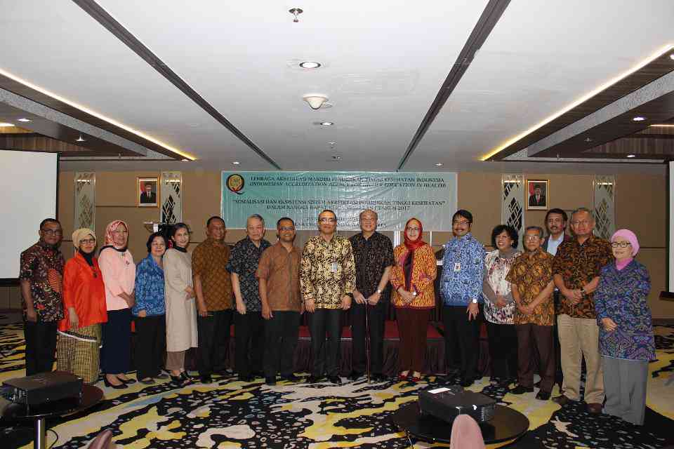 Kegiatan Sosialisasi Akreditasi dan Rapat Kerja Triwulan I LAM-PTKes (25-26 April 2017)